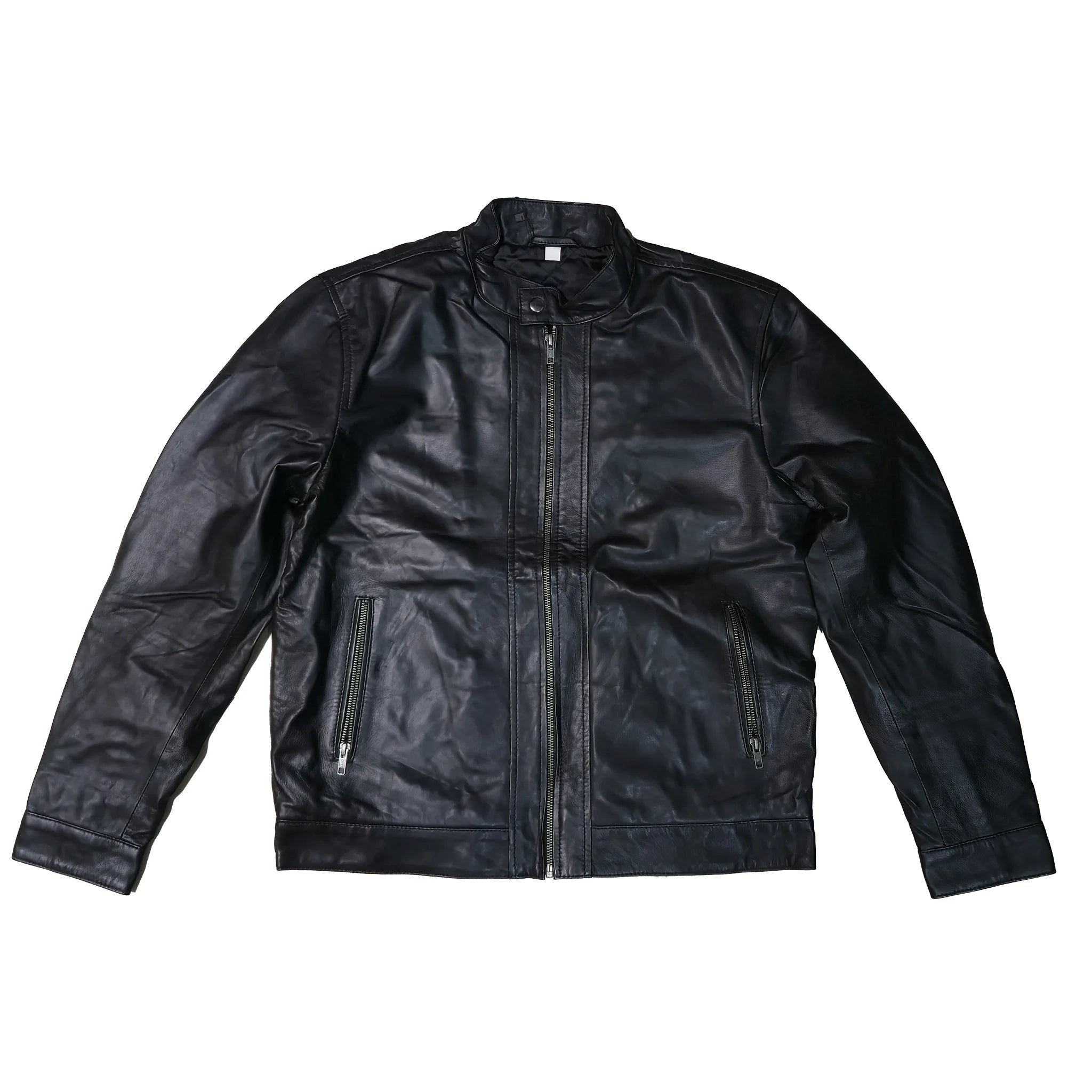 The Maverick Racer Jacket | Men's Black Genuine Leather Jacket