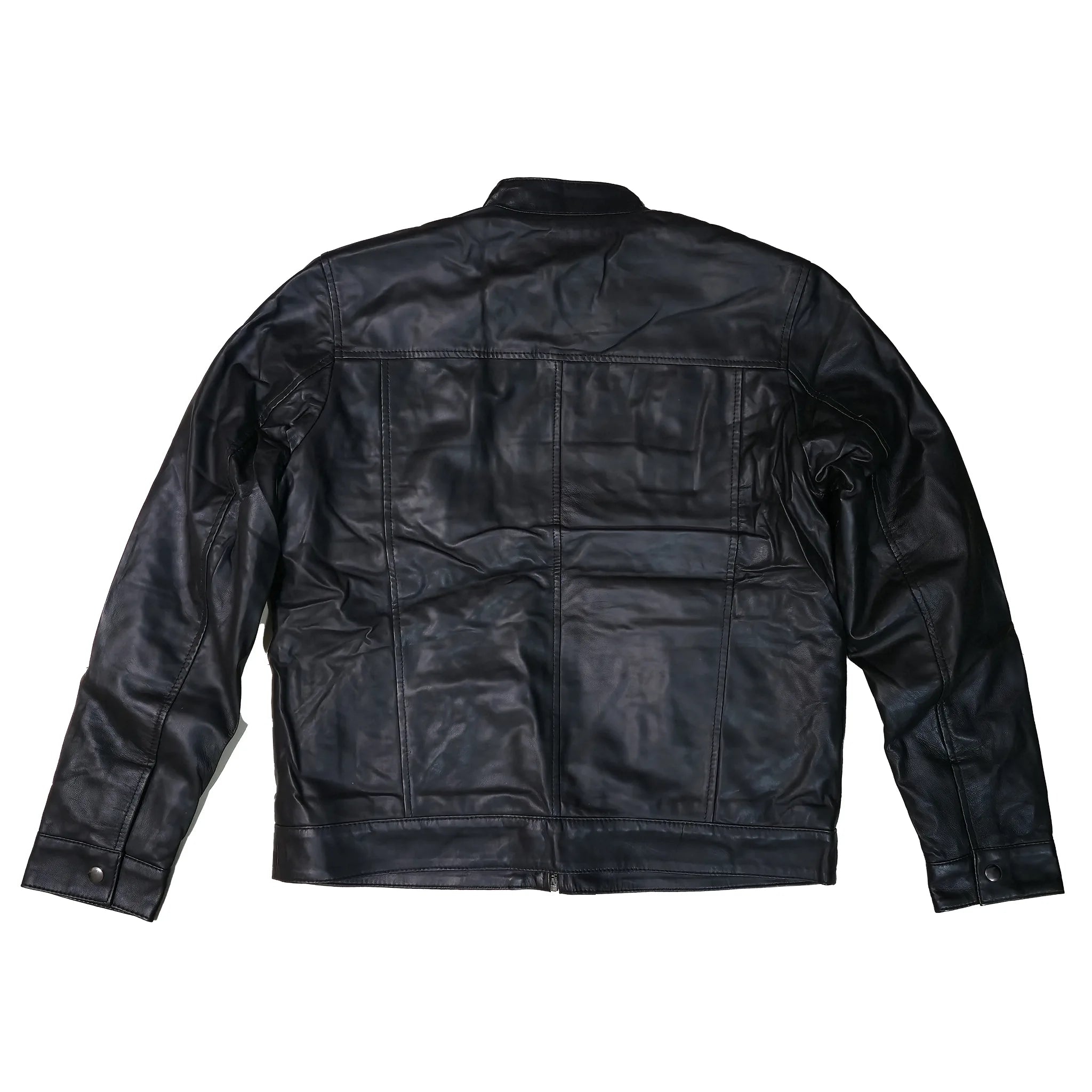 The Maverick Racer Jacket | Men's Black Genuine Leather Jacket
